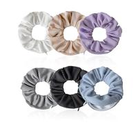 Paquet De 6 Élastiques À Cheveux, Élastiques À Cheveux Pour Queue De Cheval, Attaches À Cheveux Au Design Créatif, Attaches À Cheveux Simples, Attaches À Cheveux Avec Poches Cachées