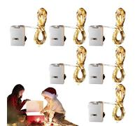 Paquet De 6 Guirlandes Lumineuses À Piles - Minis Guirlandes Lumineuses En Fil De Cuivre, Lumières Étoilées Lucioles, Guirlandes Lumineuses De Noël À LED | Minis Guirlande Lumineuse LED Blanc Chaud, 6