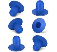 Paquet de 6 pièces de rechange de bouchons muraux de piscine - Bouchon de bouchon de trou de filtre de pompe de filtre de piscine hors sol compatible avec Intex et Bestway
