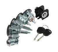 Paquet De 7 Pièces Ensemble Clés Commutateurs D'allumage Cylindre Serrure Porte Automobile Pour MK6 4359018 YC15V22050YG 4119503 Ensemble Cylindre Serrure Véhicule Robuste