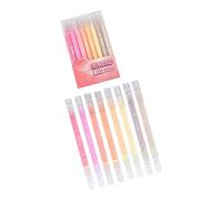 Paquet De 8 À Dessin Avec Poignée Ergonomique Fluide D'écriture Mélangeable, Idéal Pour Les Projets Créatifs Et La Journalisation De Sécurité Pour Les Yeux