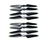 Paquet de 8 accessoires de remplacement compatibles avec les drones AE86 PRO MAX, hélices en feuille d'érable Compatible avec pièces de rechange AE86 PRO MAX(8PCS green blade)