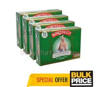 Paquet de 8 barres de savon parfumées Borotalco originales emblématiques ital...