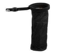 Paquet de Bâtons de Batterie Clamp On en Tissu Oxford Noir | Résistant à L’usure, Imperméable et Facile à Nettoyer, Accessoire Portable Fixation Métallique