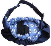 Paquet de bretelles pour bébé en pur coton respirant Sac à bandoulière multifonctionnel pour les voyages en extérieur Bleu