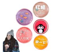 Paquet de chaleur en gel - pad de chauffage à clic rapide, chauffage instantané réutilisable, chauffage de gel de poche compact, solution de chauffage facile à utiliser, roulement de c