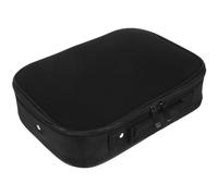 Paquet de Coiffeur Portable en Tissu Noir, Mallette de Rangement | Mallette de Coiffeur Capacité, pour Outils de Coupe et Peigne, Salon de Coiffure et Barbershop, Léger