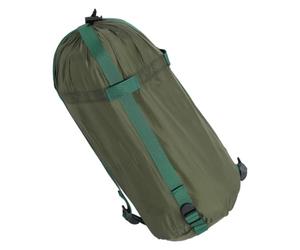 Paquet de Compression pour Couchage et Hamac 20l Capacité Militaire Vert | Design Plat Gain de Place, Opération Facile Main, pour Vélo et Voyages Routiers