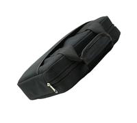 Paquet de guitare, Sacoche multifonction en tissu Oxford imperméable for pédales d'effets de guitare électrique, noire, 27 x 22 x 7 cm