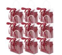 Paquet de Mariage Rouges, Lot de Set, Housses PVC | Boîte Papier Incluse, Autocollants et Ruban, Usage Fête ou Noces, Format Pratique pour Garçon et Filles