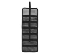 Paquet de Rangement à Leurres de Pêche Roulé, Portable, Étanche, Noir