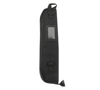 Paquet de Rangement de Batterie, Grosse Capacité, Noir | Oxford Résistant, Fermeture Éclair Fluide, Sangle Réglable Amovible, pour Quatre Paires