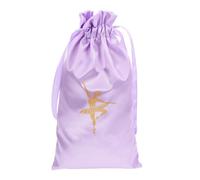 Paquet de Rangement pour Chaussures de Danse, Satin, Taille Moyenne | Polyester, Poche Compacte, Usage Ballet et Scènes Variées, Garçon et Filles Adultes