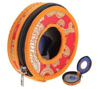 Paquet de Rangement pour Cloche Tibétaine, Style Népalais, Coton | Protection et Rangement Sécurisé, Fabrication Artisanale, Différence de Couleur, pour Cloche de Couleur Aléatoire