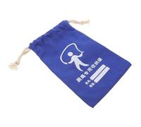 Paquet de Rangement pour Corde en Toile à Cordon pour Garçon et Filles | Léger, Fermeture à Cordon Pratique, Facile à Nettoyer, Usage Gym et École, Bleu