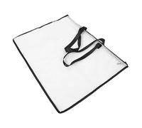 Paquet de Rangement pour Portfolio D’œuvres D’art en Plastique, Grosse | Fermeture Éclair Sécurisée, Poignée Portable, Usage pour Entretiens et Expositions