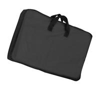 Paquet de Rangement pour Pupitre, Léger, Compact, en Tissu Oxford Noir | Portable pour Voyage, Fermeture Éclair Fluide, Format Pratique, Conçu pour Music Stand, Noir