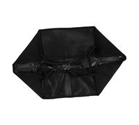 Paquet de Rangement Siège pour Fauteuil Roulant et Déambulateur | Boîte pour Serviette Hygiénique, en Tissu Oxford Polyester Noir, Installation Facile, Organisation Pratique
