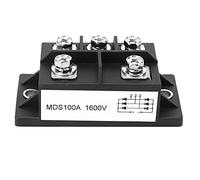Paquet de résine de moteur du redresseur 600 ~ 1600V de pont de puissance de redresseur triphasé de diode de MDS100A 1600V