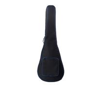 Paquet de Transport pour Ukulélé Ténor et Guitare Hawaïenne Noir | Nylon Oxford 600d, Poignée Latérale, Protection Intégrale, pour Élèves et Répétitions de Groupe