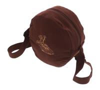 Paquet de Voyage de Moine Zen, Étui Bouddhiste en Tissu, Café | Usage Rituel et Déplacement, Design Simple et Élégant, Matière Tissu et Plastique, Facile à Porter et Nettoyer