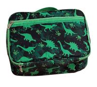 Paquet Déjeuner Licorne Portable, Isotherme, Tissu Vert, Style Cartoon | Repas, Goûter et Pique-niques, Format Compact, Compatible Compartiments Froids et Couverts, Usage Maison