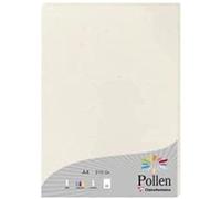 Paquet filmé de 25 feuilles papier Pollen 210x297, 210 g/m², Natura recyclé