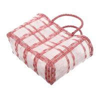 Paquet Panier en Pvc Transparent avec Poignée pour Femmes, Usage Quotidien | Design Réutilisable, Style Polyvalent, pour Courses et Plage, Rangement des Essentiels au Quotidien