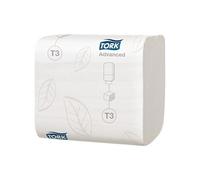 Tork Papier Toilette Feuilles doux blanc T3, Premium, 2 plis, 30 x 252 feuilles, 114273