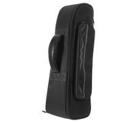 Paquet pour Trompette Noir en Tissu Oxford, Léger et Solide, Petit Format | Bandoulière Réglable, Fermeture Zippée, Poche pour Embouchure, Rangement Pratique pour Étudiants et Musiciens