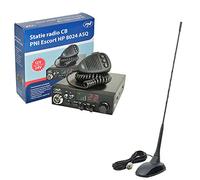 Paquet Radio CB PNI Escort HP 8024 ASQ + Antenne CB PNI Extra 48 avec Base magnétique