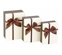 Paquets-cadeaux - Your Design - 3 tailles - Brun, Crème - Adulte, Mixte