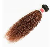 Paquets de cheveux humains bouclés avec dégradé, rideau de cheveux, cheveux brésiliens vierges non traités, extensions de cheveux, coiffure rapide pour femmes noires (#1B-30),20inch