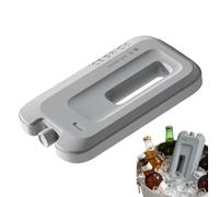 Paquets de glace pour congélateur | Rafraîchisseur durable congélation rapide | Glace réutilisable pour sacs à déjeuner - pour maison, cuisine, intérieur, déjeuner, ventilateur, adultes et enfants