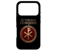 par ce Signe conquérir Constantin Le Grand Chi Rho Rome Coque pour iPhone 17 Pro