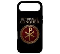par ce Signe conquérir Constantin Le Grand Chi Rho Rome Coque pour iPhone Air