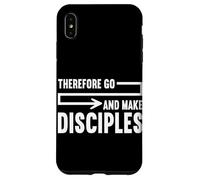 par conséquent, Allez Faire des Disciples la Foi chrétienne Jésus prière Coque pour iPhone XS Max