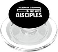 par conséquent, Allez Faire des Disciples la Foi chrétienne Jésus prière PopSockets PopGrip pour MagSafe