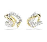 Swarovski Manchettes d'oreilles Hyperbola Blanches finition mix de métal Taille unique