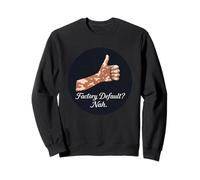 par défaut d'usine? Nah. Design de Confiance en Vitiligo Sweatshirt
