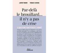 Par-delà le brouillard... il n'y a pas de crise 13 questions pour penser le monde - Laurent Bibard - Eyrolles - broché - Essai