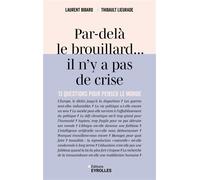 Par-delà le brouillard... il n'y a pas de crise 13 questions pour penser le monde - Laurent Bibard - Eyrolles - broché - Essai