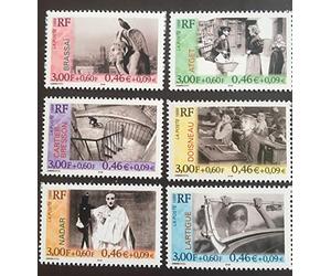 par des Livres Express. Timbre Neuf** de Collection Authentique. France 1999 Nos 3262 à 3267 Neufs sans charnière. Photographe: Doisneau, Cartier Bresson...