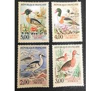 par des Livres Express. Timbres Neufs** de Collection Authentiques. France 1993 No 2785 à 2788 Neufs sans charnière. Oiseaux de France: Canards