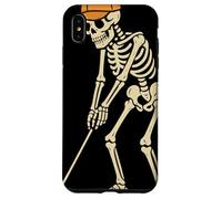 par for The Bone Golfeur Squelette Putting Golf Effrayant Coque pour iPhone XS Max