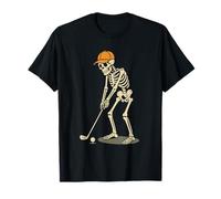 par for The Bone Golfeur Squelette Putting Golf Effrayant T-Shirt