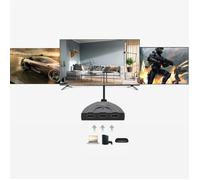 PAR HDMI Switch 4k | 3-Port HDMI Splitter Cable | Hdmi Câble Commutateur Prend 4K