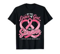 par la grâce de Dieu, Je suis Une survivante du Cancer du Sein T-Shirt