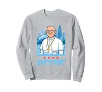 par Le Pape Léon XIV, Chicago 312, États-Unis Sweatshirt