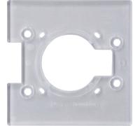 PAR plaque de base, carrée, 7 x 96 x 96 mm Bosch Accessories 2608001111